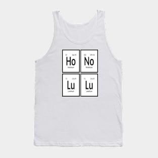 Honolulu City | Periodic Table Tank Top